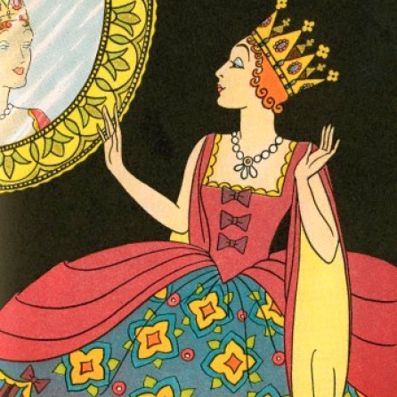 Bess Livings' illustration for Snow White